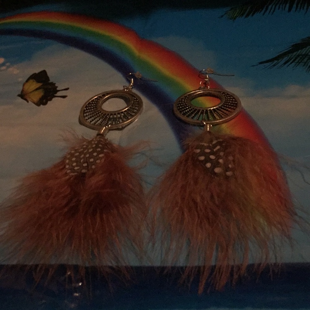 Feather Earrings - Picture 7 of 13
